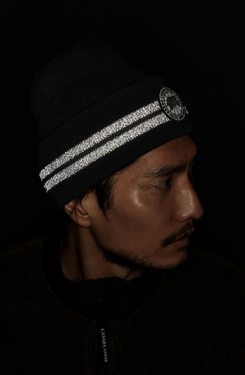 Canada Goose Arctic Disc Reflective Beanie, Alternate, color, 