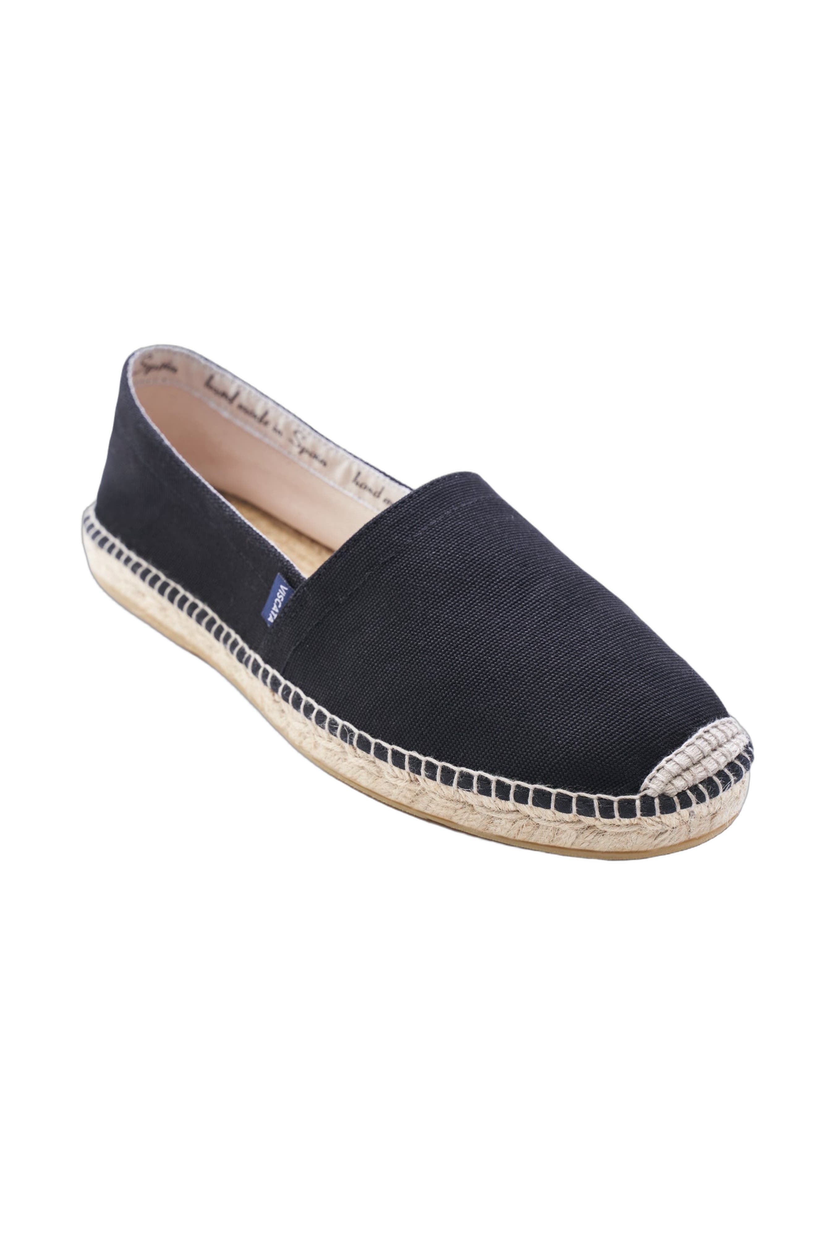 VISCATA Sitges Canvas Men's Espadrilles, Alternate, color, Black