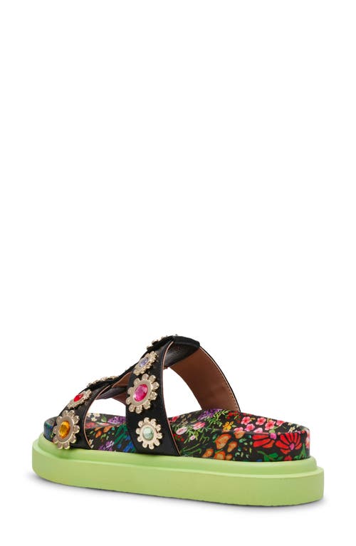 BETSEY JOHNSON BETSEY JOHNSON MADOXX EMBELLISHED STRAP SANDAL
