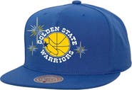 Mitchell & Ness Men's Mitchell & Ness Royal Golden State Warriors Starlight Snapback Hat