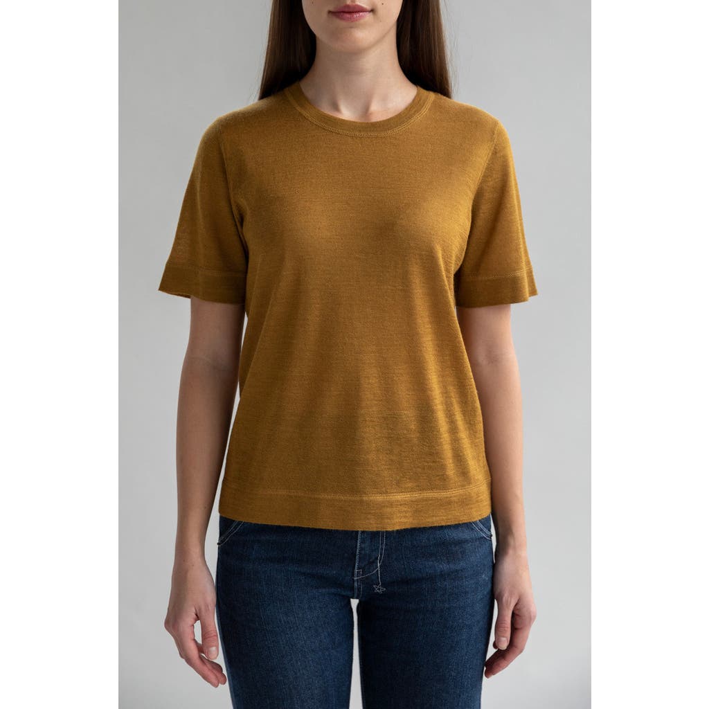 Sskein Sweater Tee In Golden