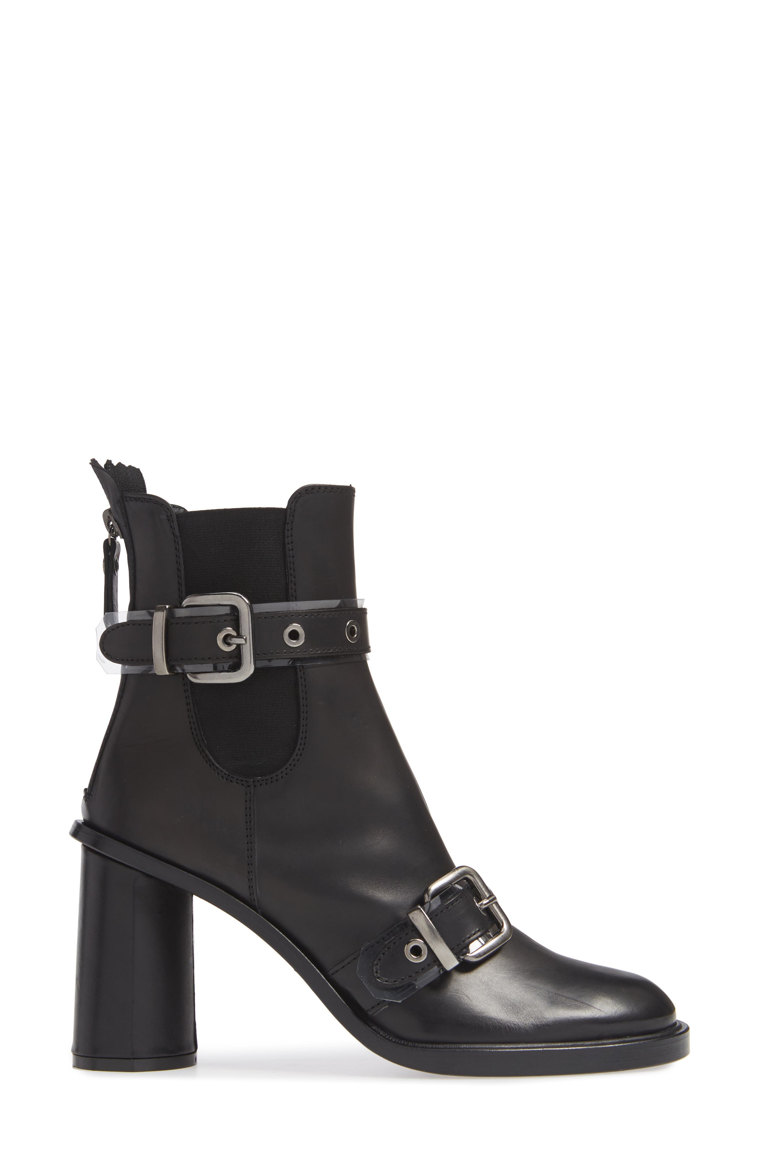 AGL Double Belt Combat Bootie, Alternate, color, 