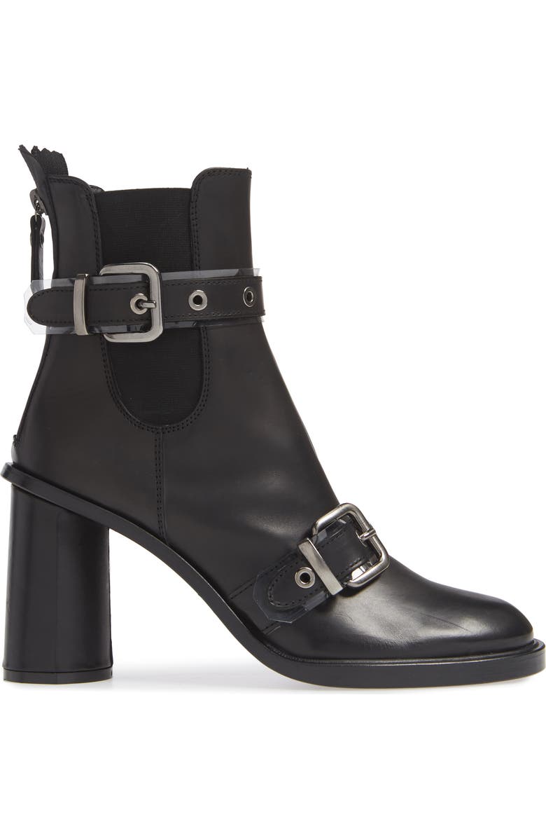 AGL Double Belt Combat Bootie, Alternate, color,