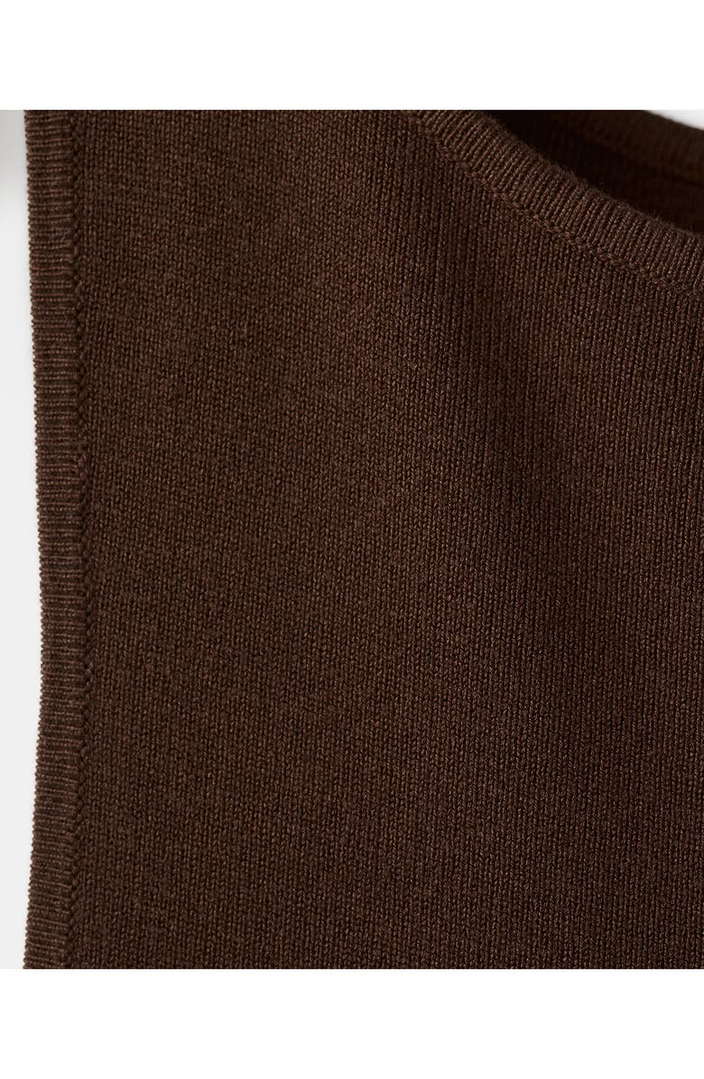 MANGO Sleeveless Knit Midi Dress, Alternate, color, 