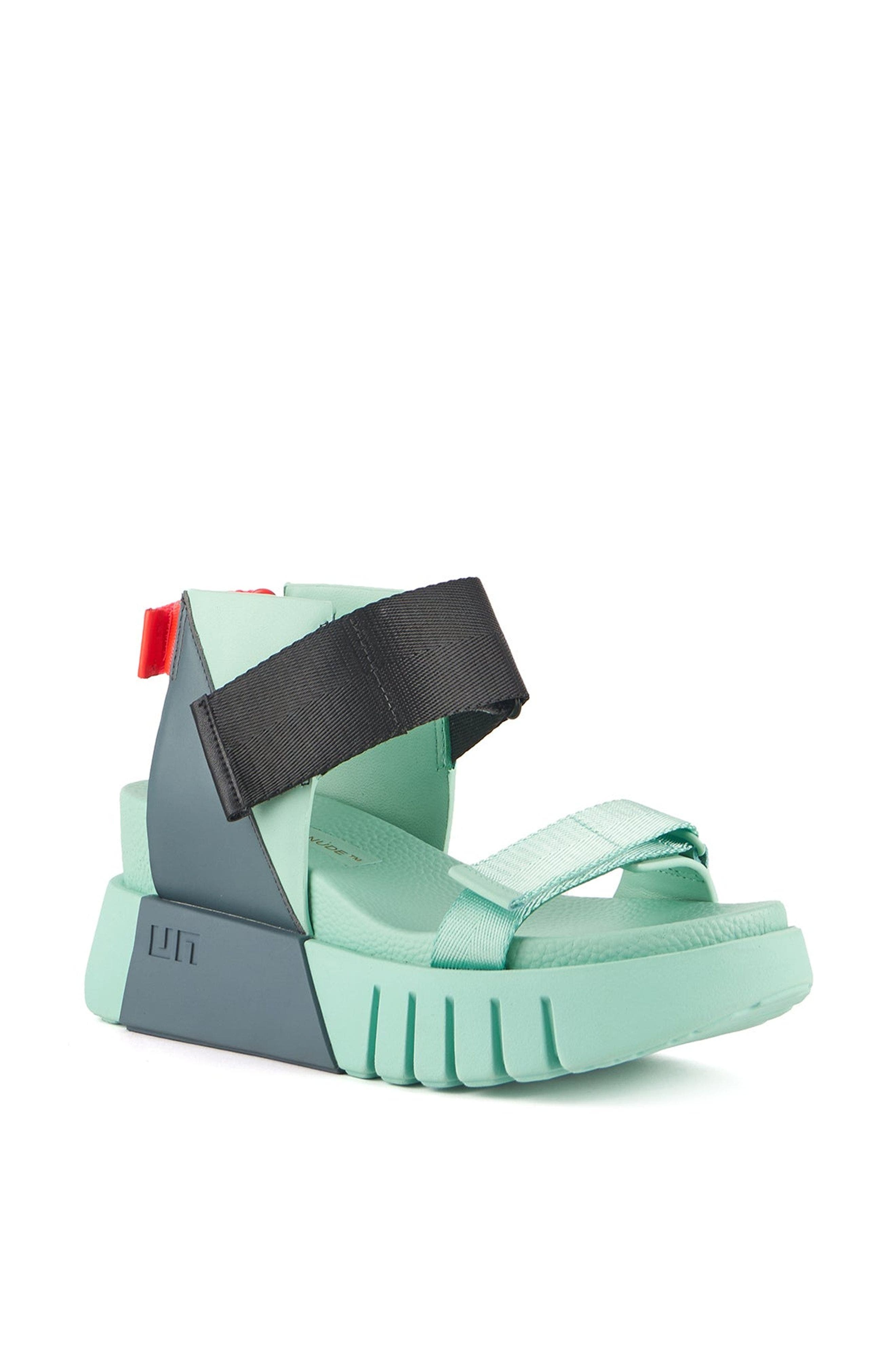 Bull Run Sandal, Alternate, color, Celadon Mix