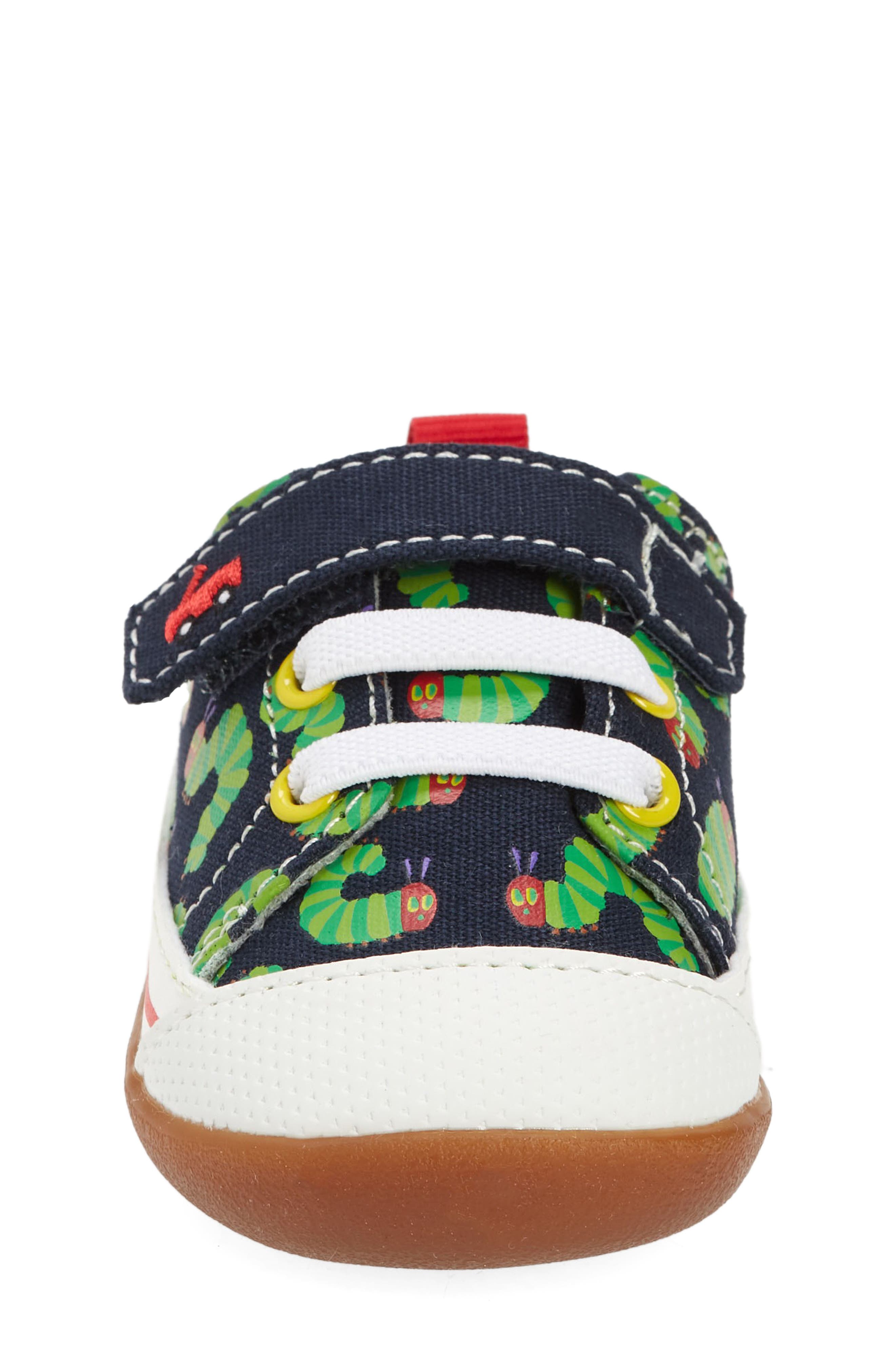 See Kai Run x World of Eric Carle Stevie II The Very Hungry Caterpillar<sup>™</sup> Sneaker, Alternate, color, 