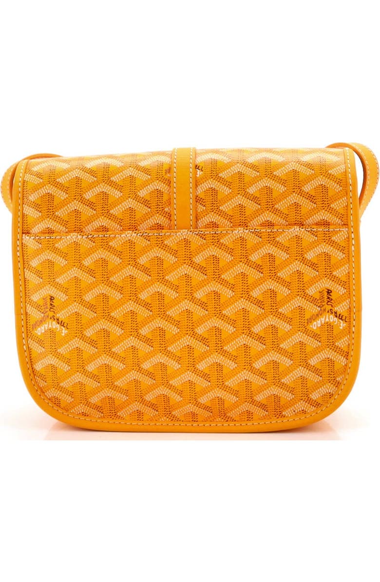 Pre-Owned Goyard Belvedere II Messenger Bag Coated Canvas PM, Alternate, color, Yellow