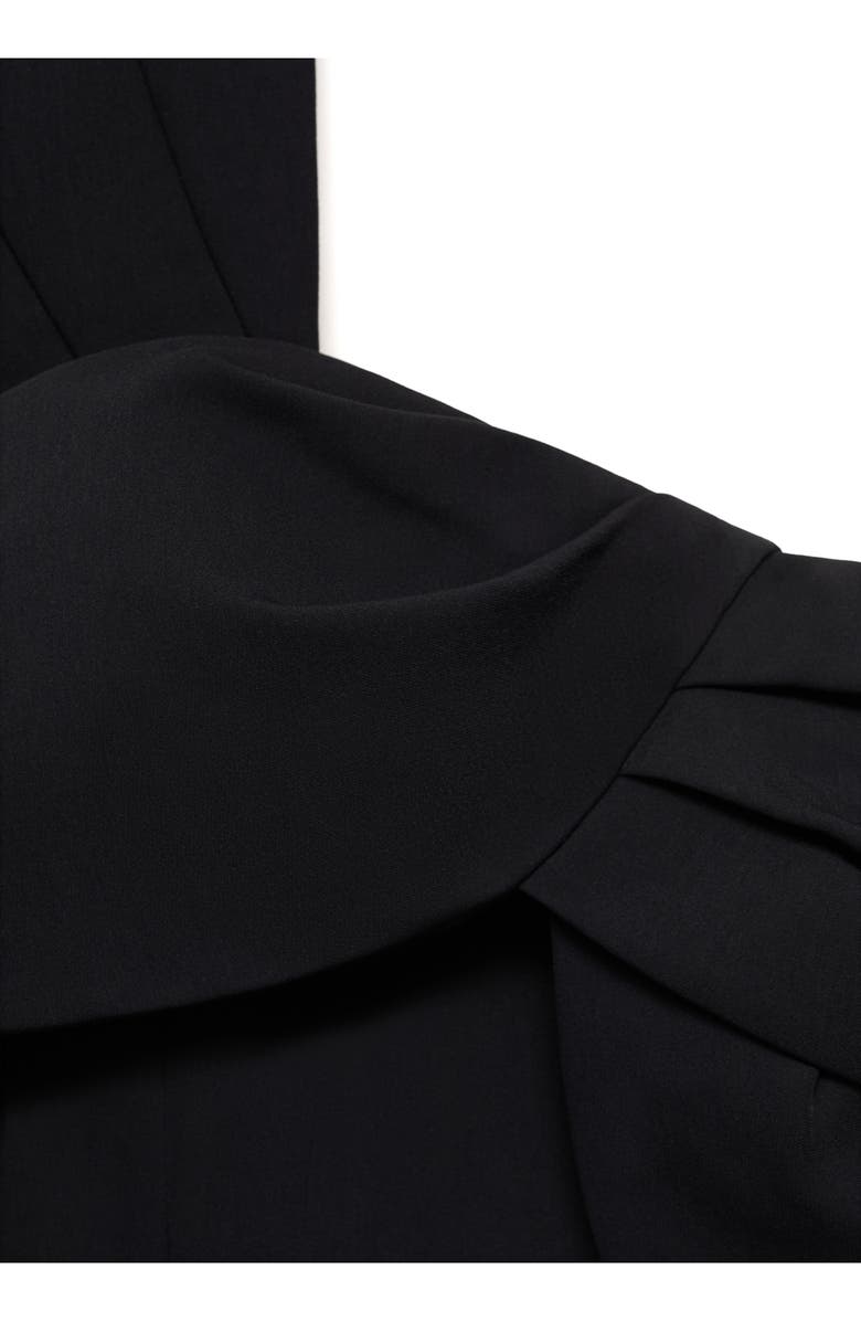 MANGO Asymmetric Wide Leg Jumpsuit, Alternate, color,