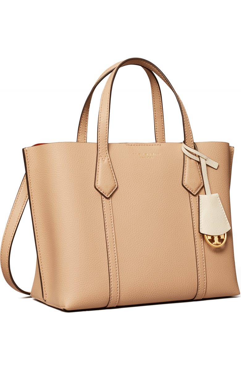 Tory Burch Small Perry Triple Compartment Leather Satchel, Alternate, color,