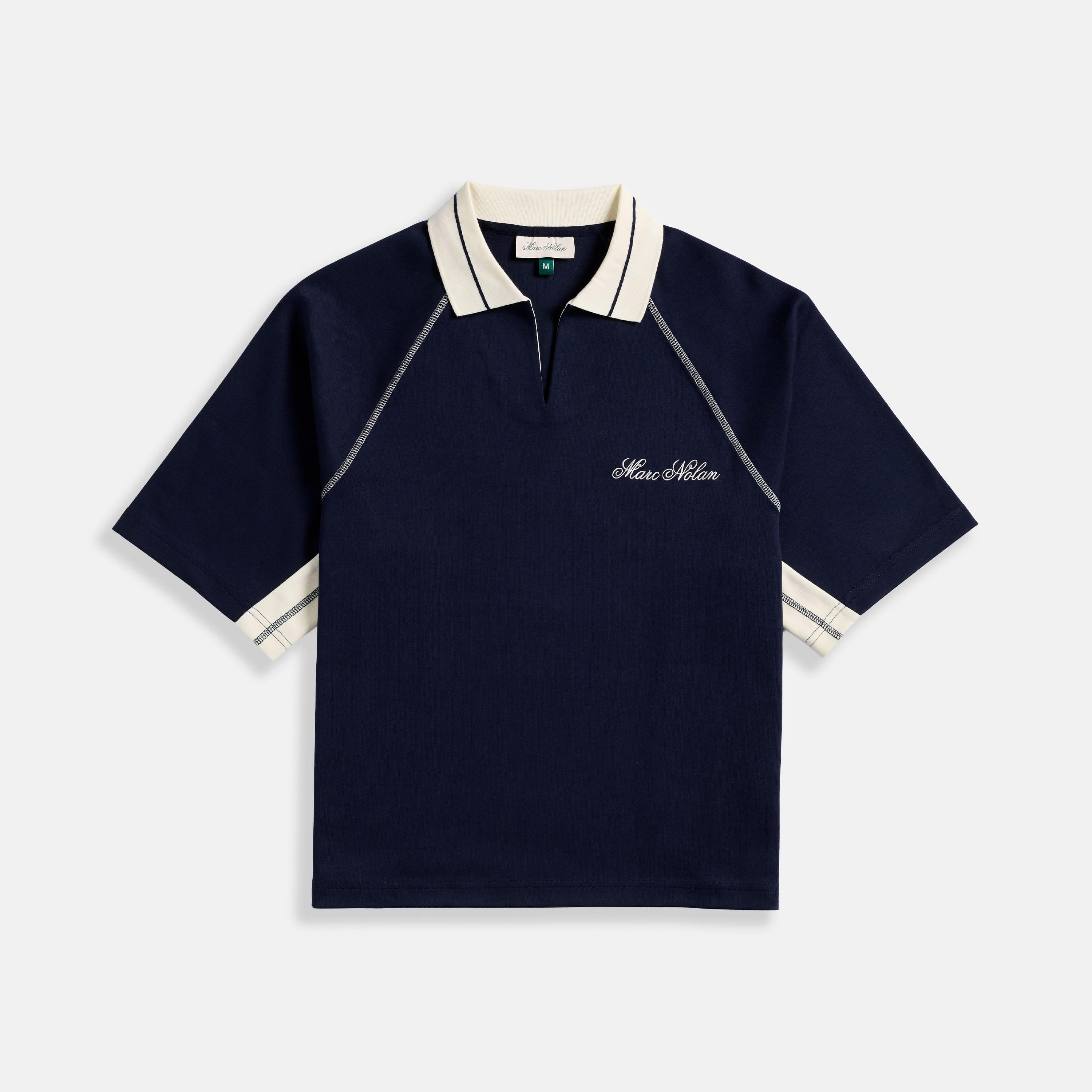 selected Navy/White
