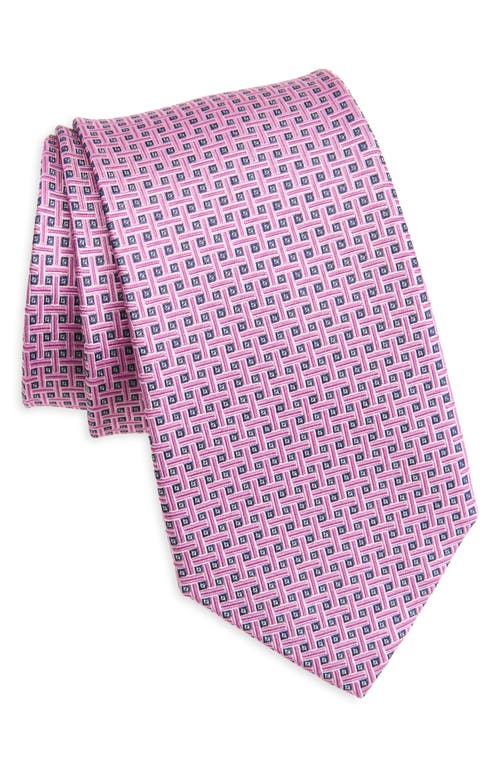Nordstrom Neat Lattice Silk Jacquard Tie
