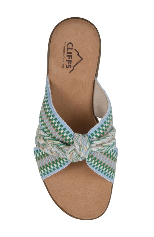 CLIFFS BY WHITE MOUNTAIN CLIFFS BY WHITE MOUNTAIN BLINDING SLIDE SANDAL 
