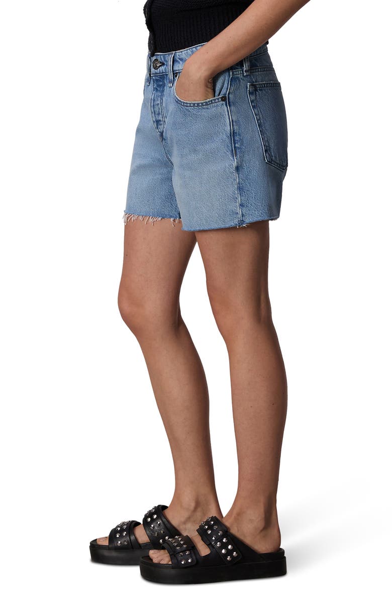 rag & bone Dre Low Rise Cutoff Denim Shorts, Alternate, color, Amal