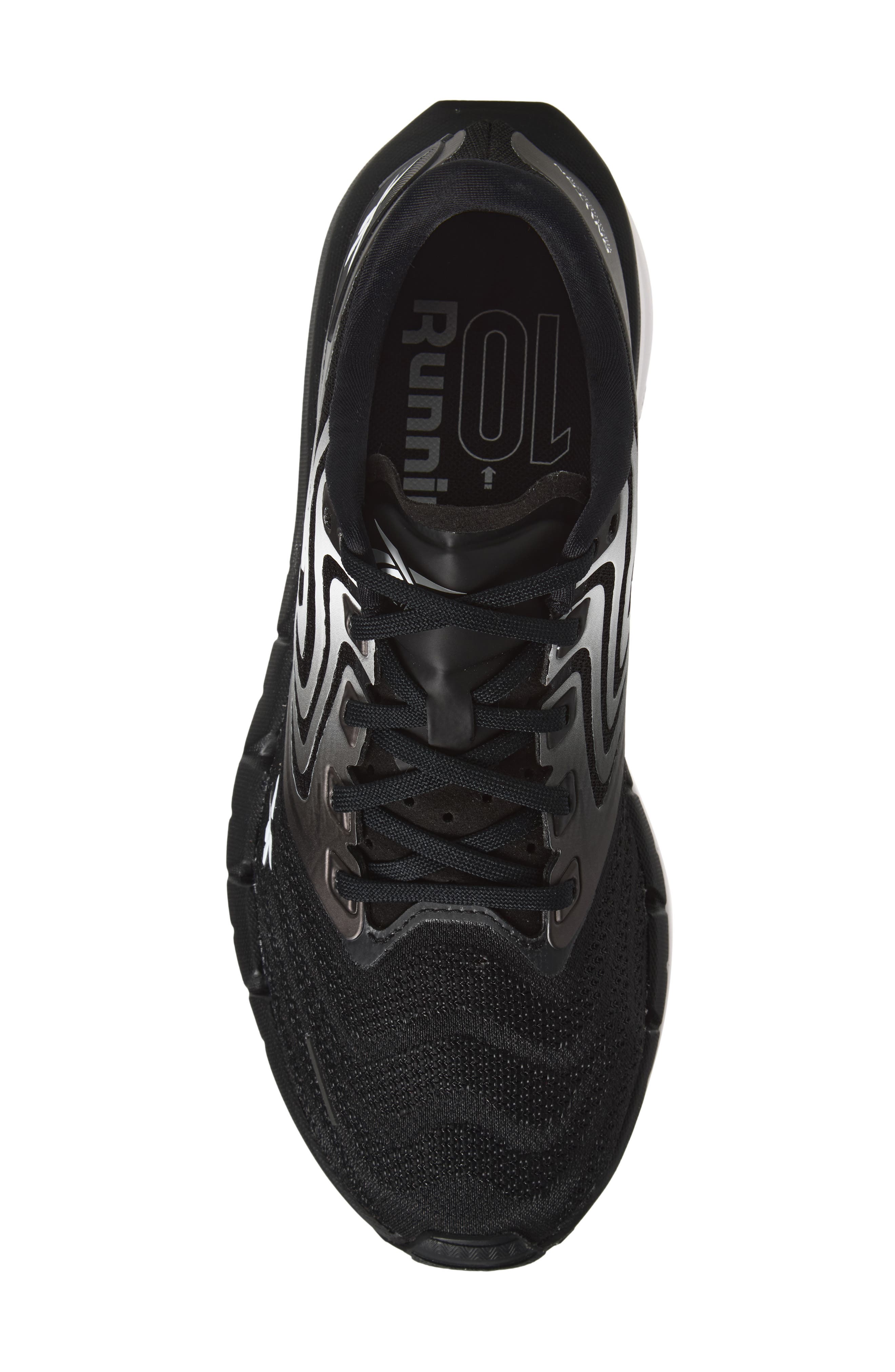 Floatzig Tread Running Sneaker, Alternate, color, BLK WHT BLK