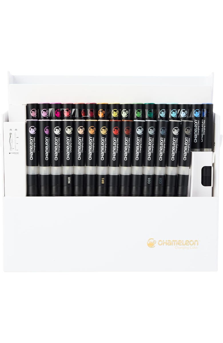Chameleon Art Products, Chameleon Color Tones, Complete Me Set 30 Pens, Main, color, Multicolored