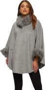 GORSKI Wool And Cashmere Blend Cape With Trim