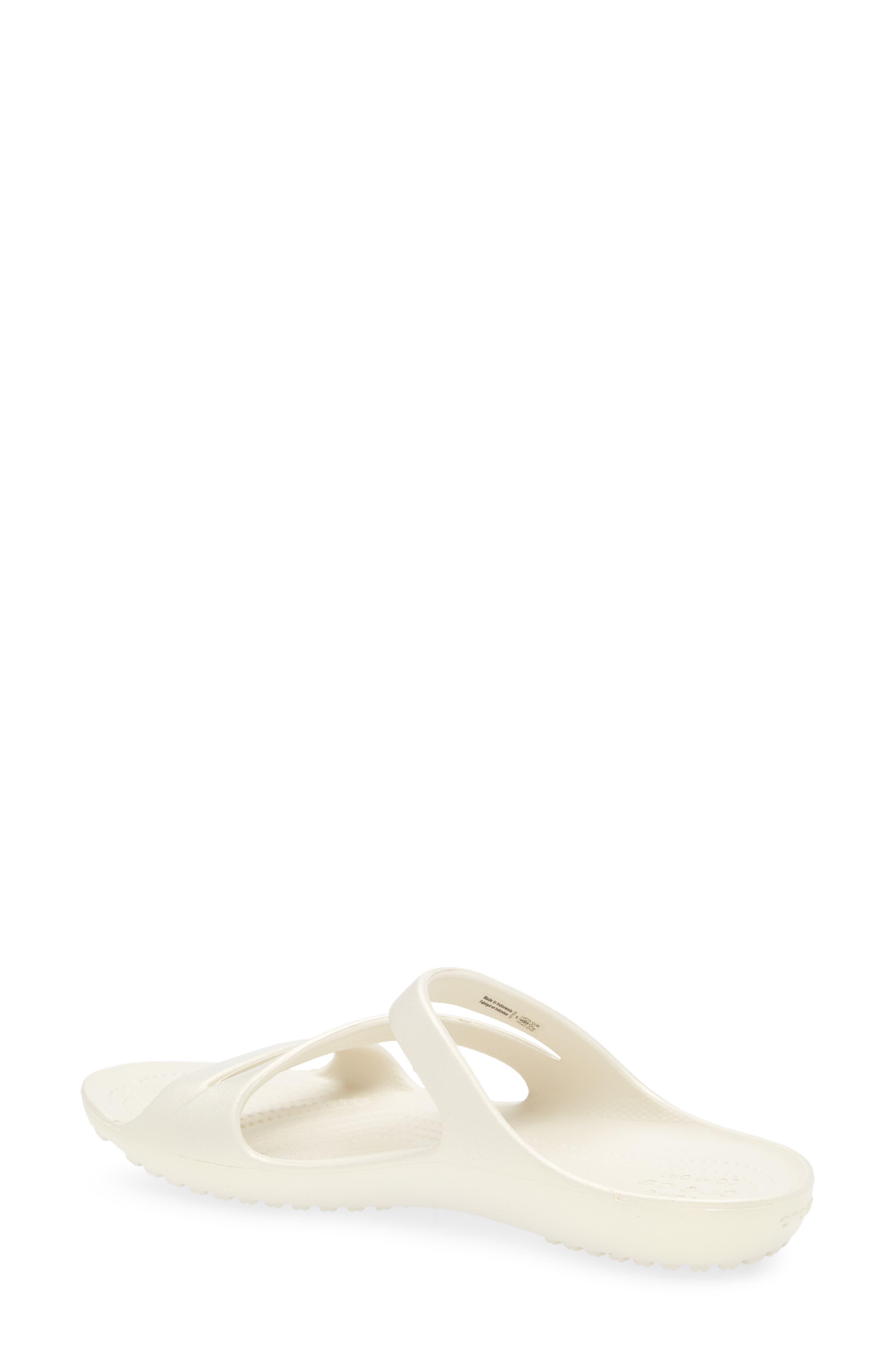 CROCS Kadee II Shimmer Slide Sandal, Alternate, color, Stucco