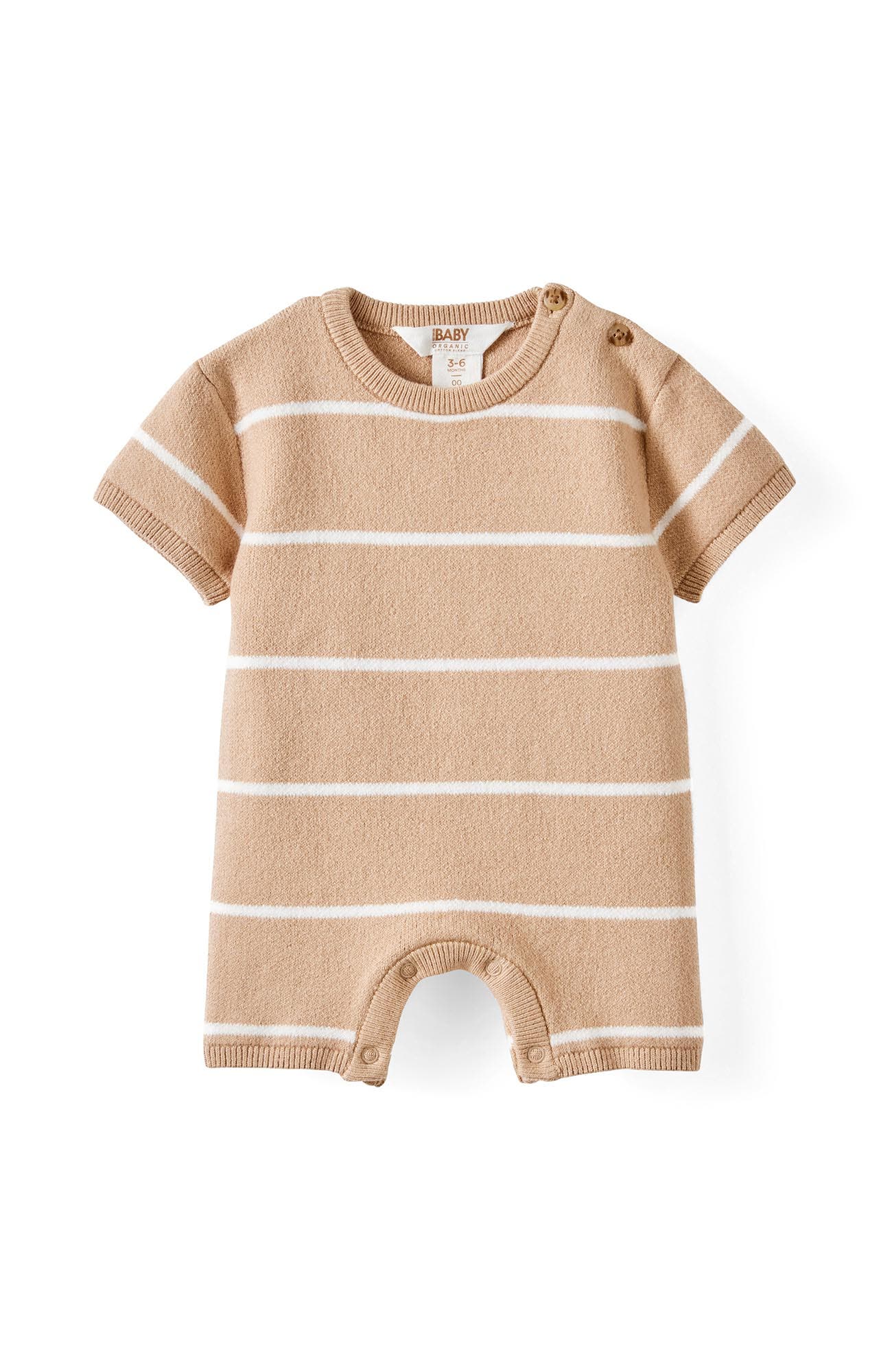 Latte Cream Stripe