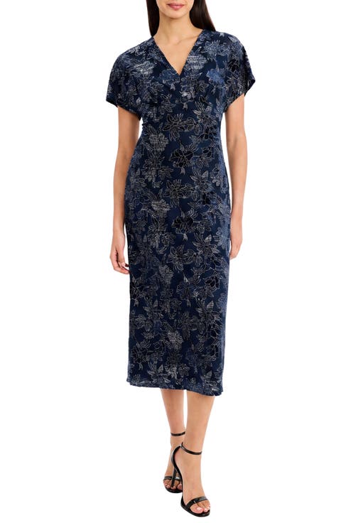 Floral Print Midi Dress