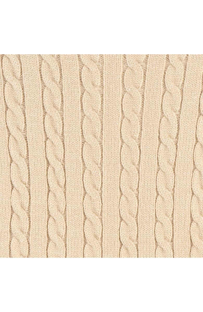 Just Born Sweater Knit Long Leg Romper, Alternate, color, Tan