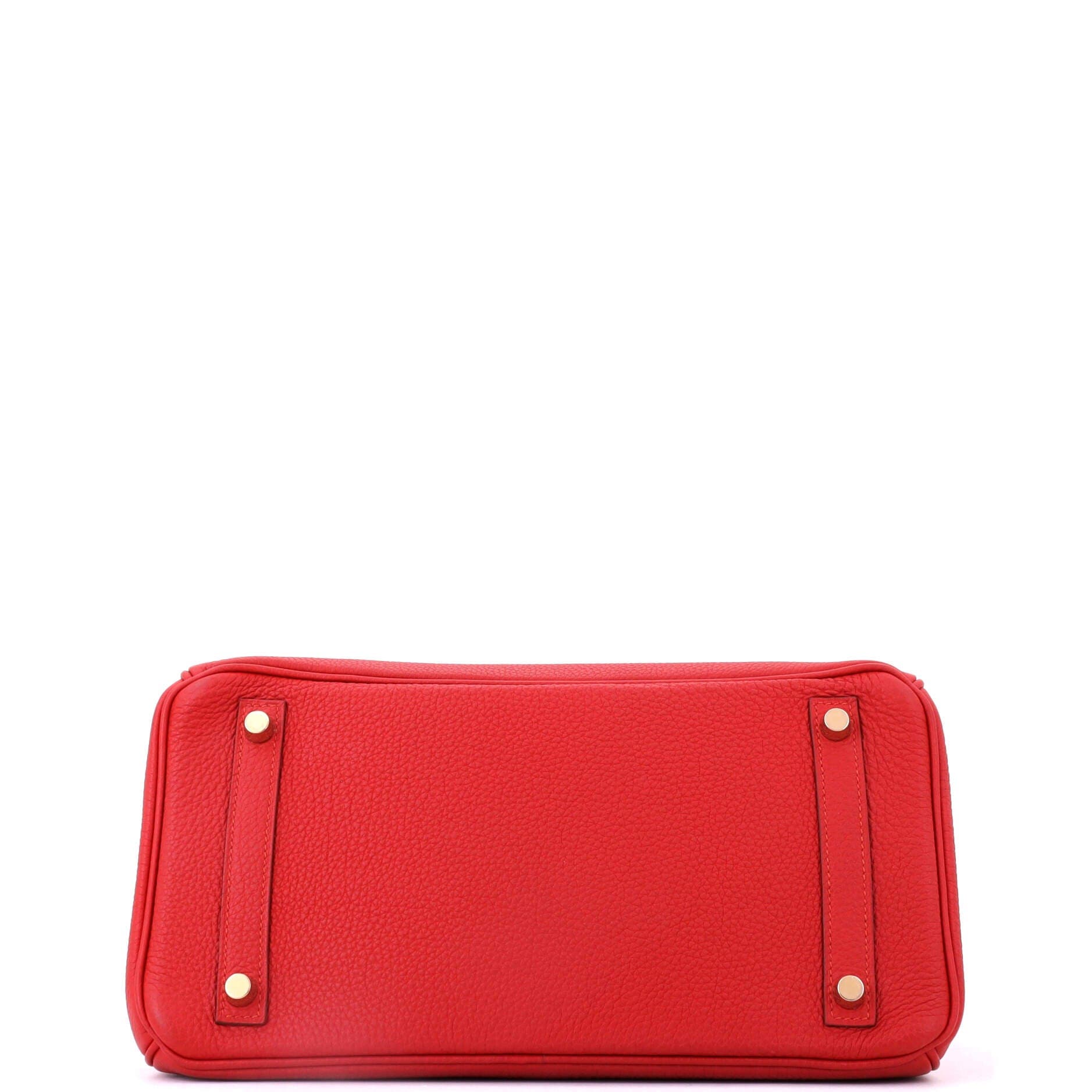 Birkin Handbag Red Togo with Gold Hardware 30, Alternate, color, Vermillon