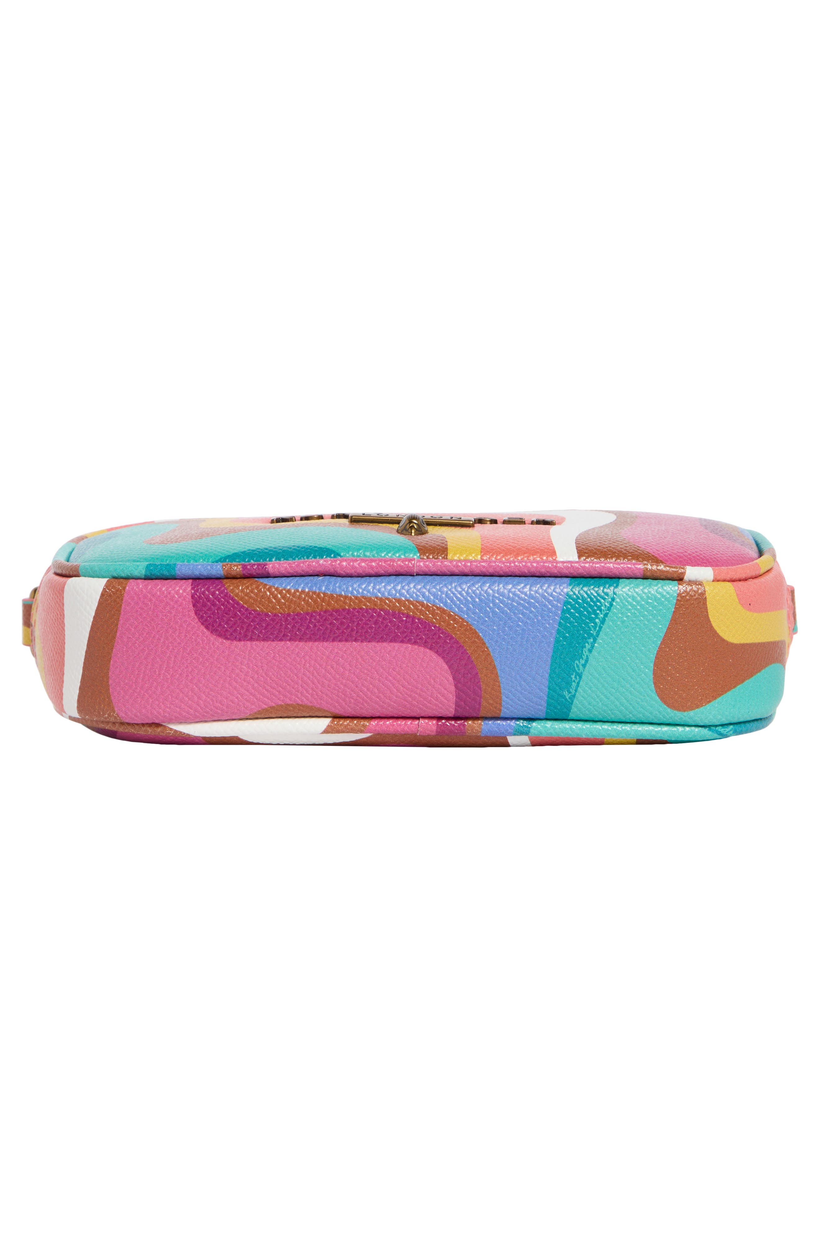 Kurt Geiger London Small Greenwich Leather Camera Bag, Alternate, color, Pink Multi
