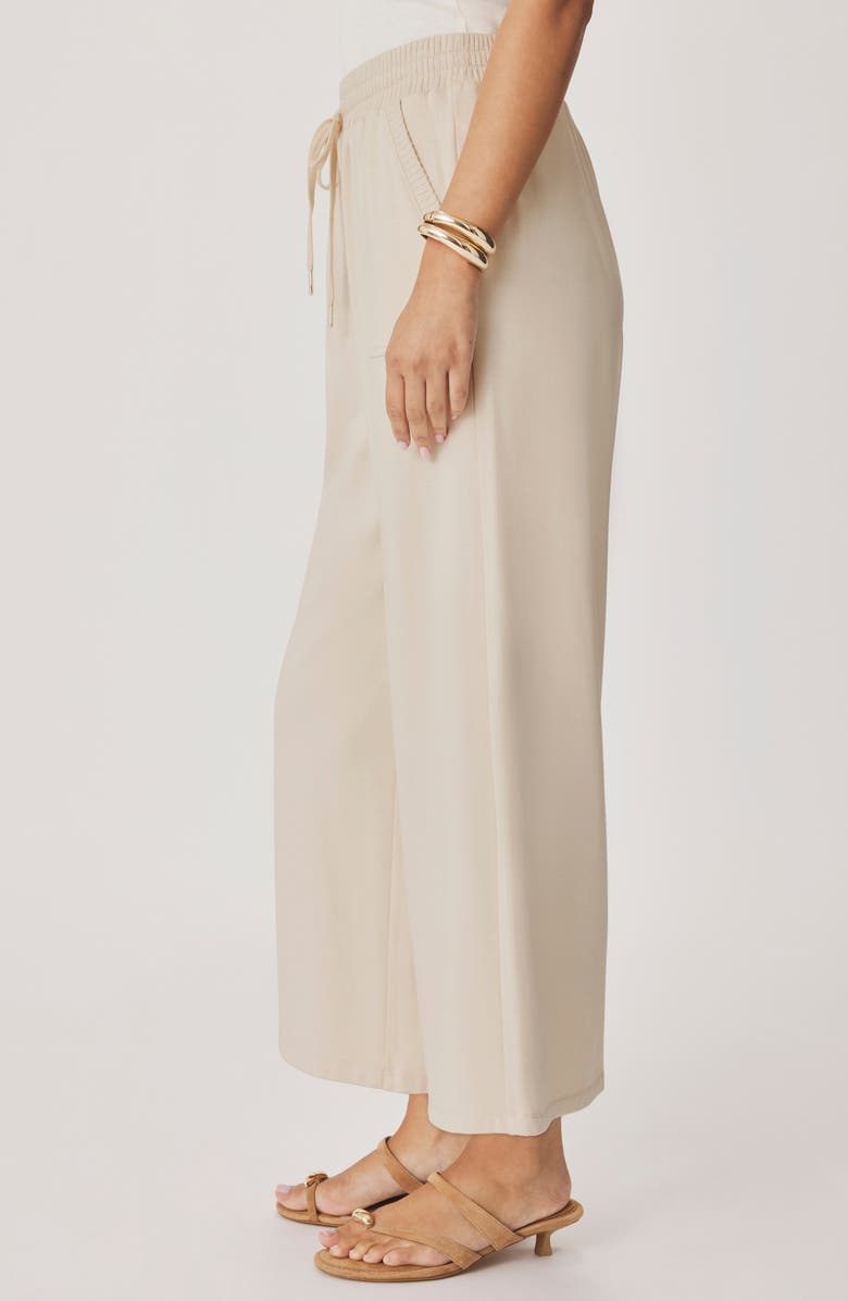 Splendid Jada Drawstring Pants, Alternate, color, Light Fawn Beige