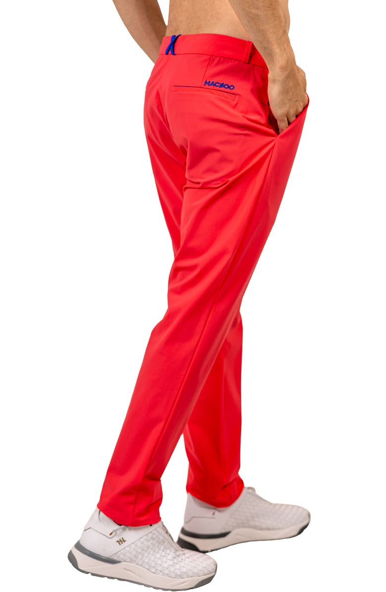 Maceoo Workout Stretch Icelolly Pants, Alternate, color, Red