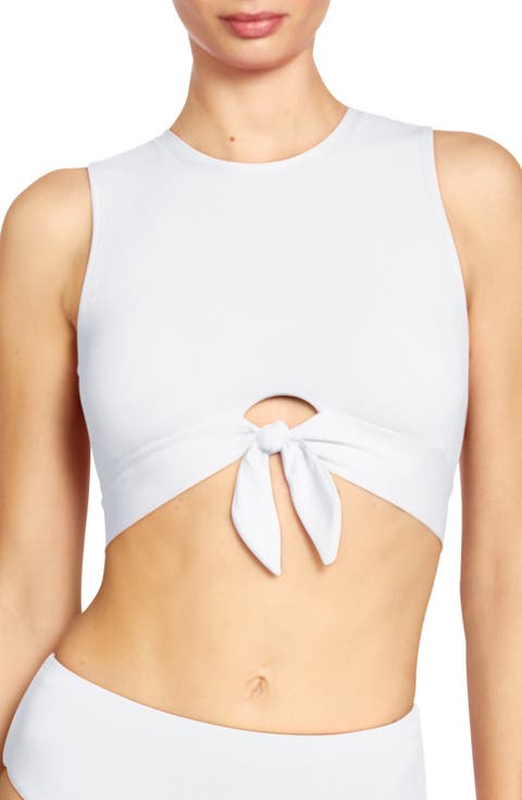 Ava Tie Front Bikini Top