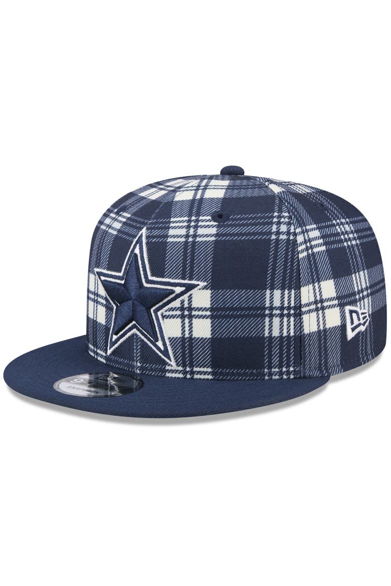 Men's New Era Navy Dallas Cowboys 2024 Sideline Statement 9FIFTY Snapback Hat, Main, color, Navy