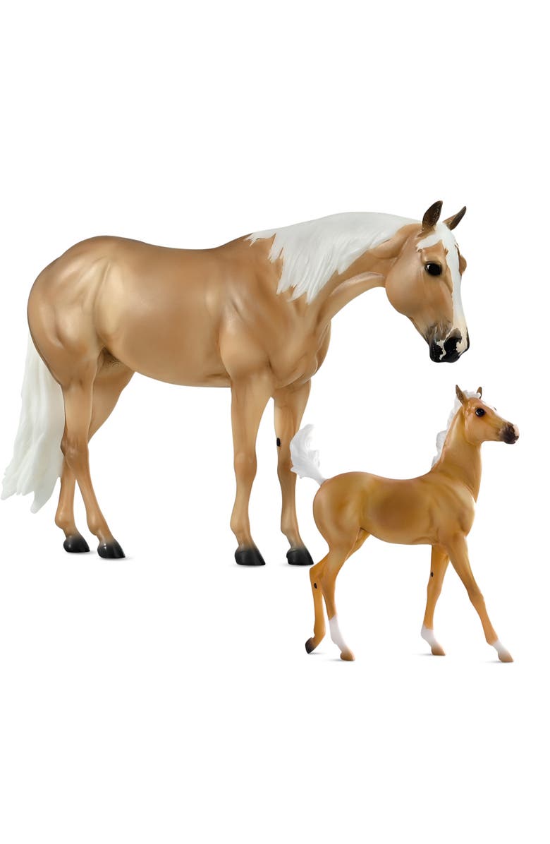 Breyer Horses The Traditional Series Ebony Shines And Charlize, Alternate, color,