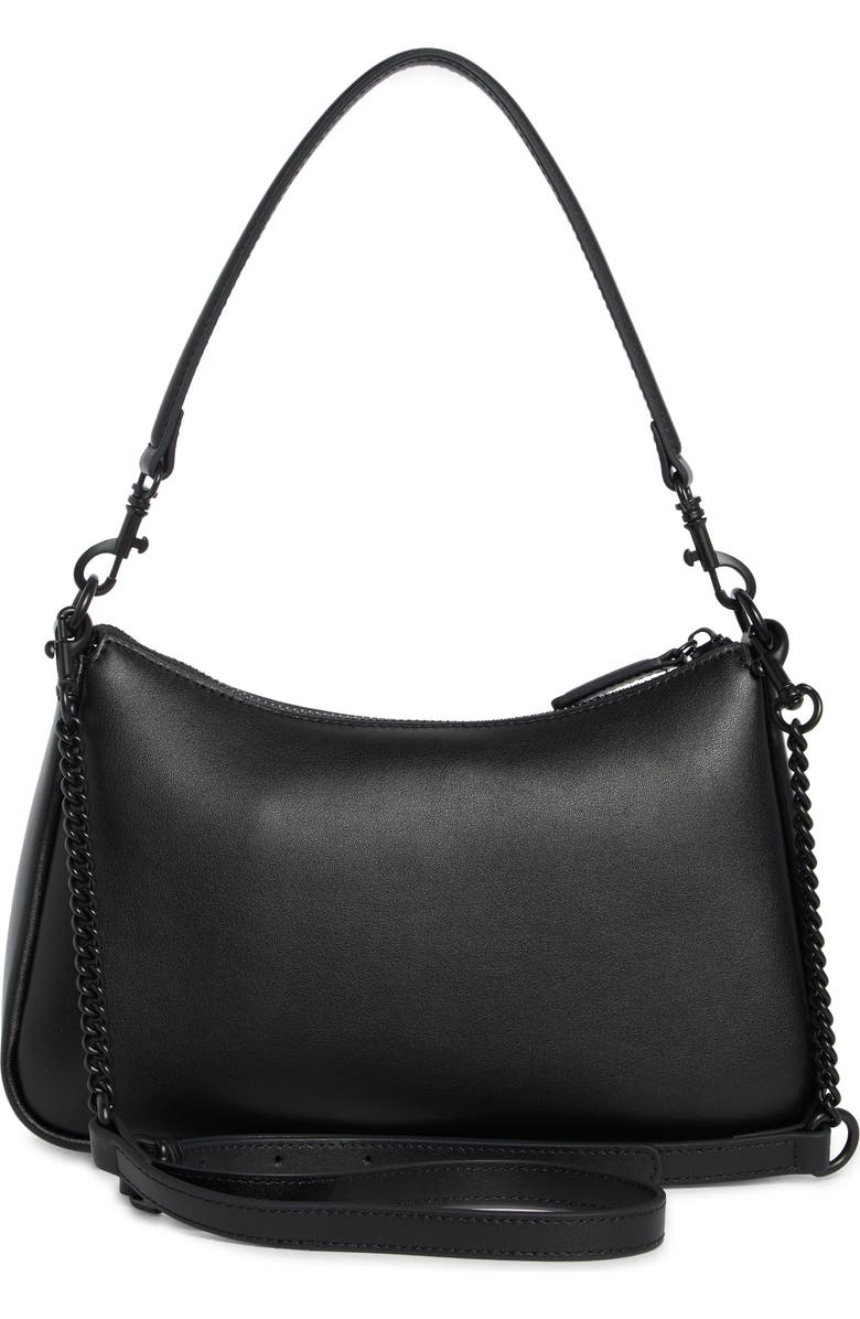 Kurt Geiger London Highgate Leather Shoulder Bag, Alternate, color, Black