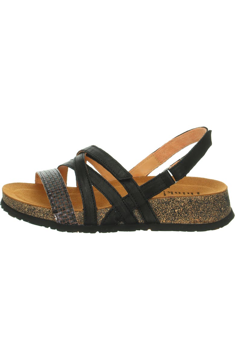 Think! Koak Slingback Sandal, Alternate, color, Black/Kombi