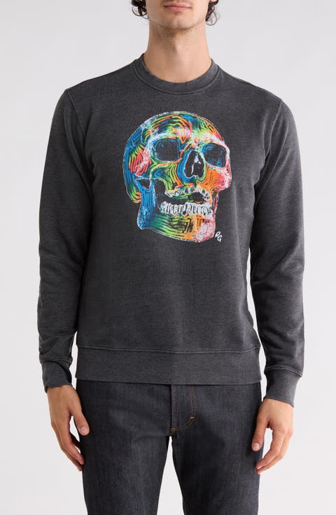 Neon Bones Graphic Sweatshirt