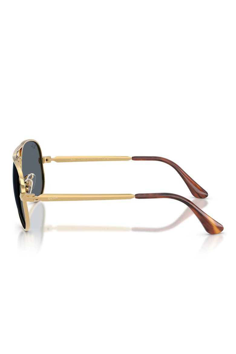 The Aviator Max 58mm Pilot Sunglasses, Alternate, color, ARISTA / BLUE
