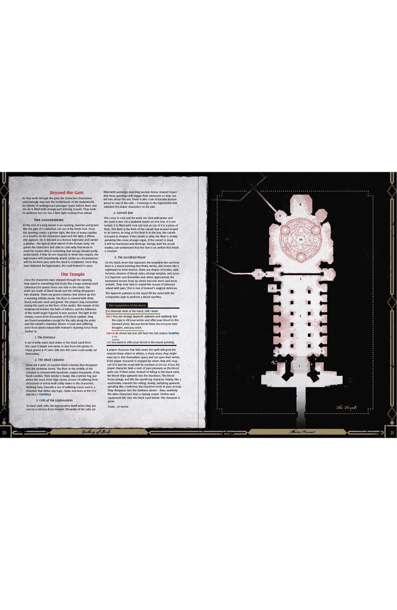 Modiphius Entertainment Modiphius Kult Rpg Book Gallery Of Souls 1950S Horror Setting, Alternate, color, 
