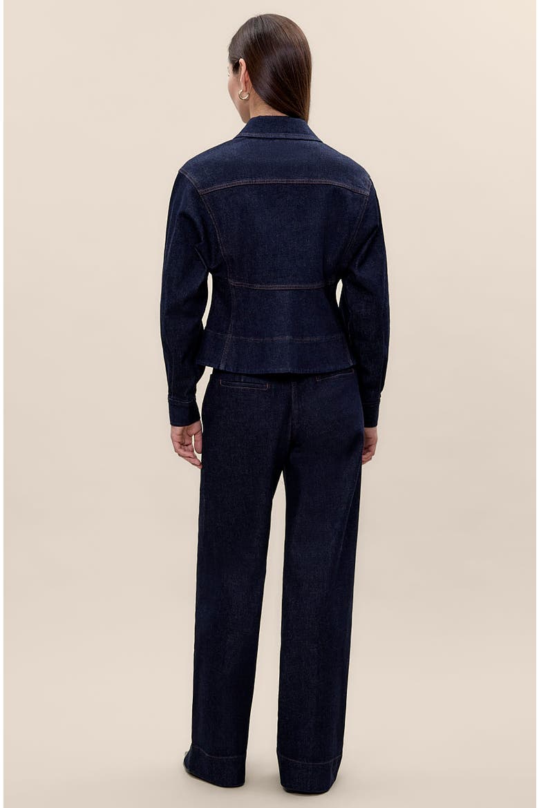 Carmen Denim Jacket, Alternate, color, Carmen Indigo