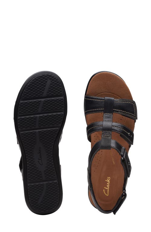 Clarks ® Kitly Step Sandal In Black