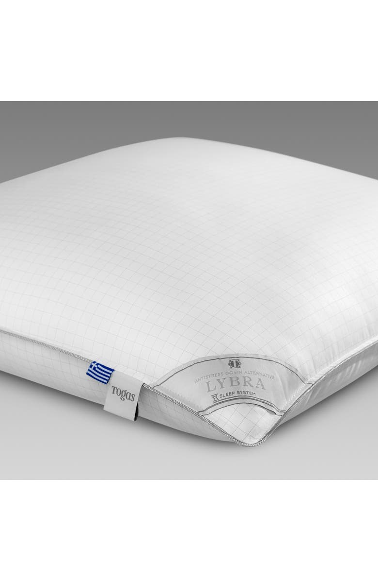 Togas Libra pillow, Alternate, color, White