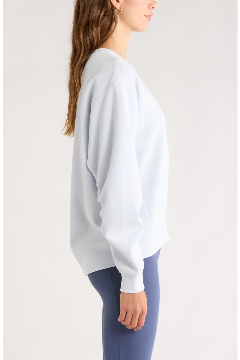Cozy Scuba Knit Crew Sweatshirt, Alternate, color, BLUE ANCIENT