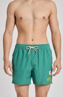Party Pants x Wienerschnitzel Glizzy On the Green Game Changer Swim Shorts