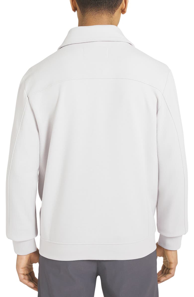 DKNY SPORTSWEAR Empire Knit Jacket, Alternate, color, Micro Chip