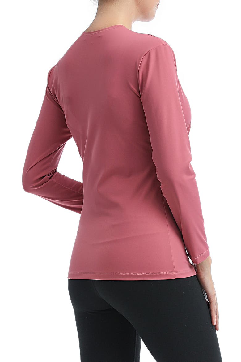 Essential Active Maternity/Nursing Top, Alternate, color, ROSE