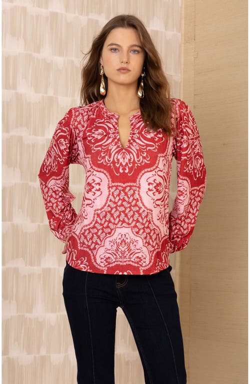 Hale Bob Addyson Jersey Top In Red