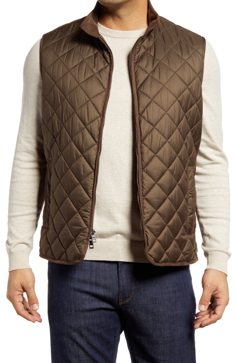 Peter Millar Essex Quilted Vest, Main, color, 