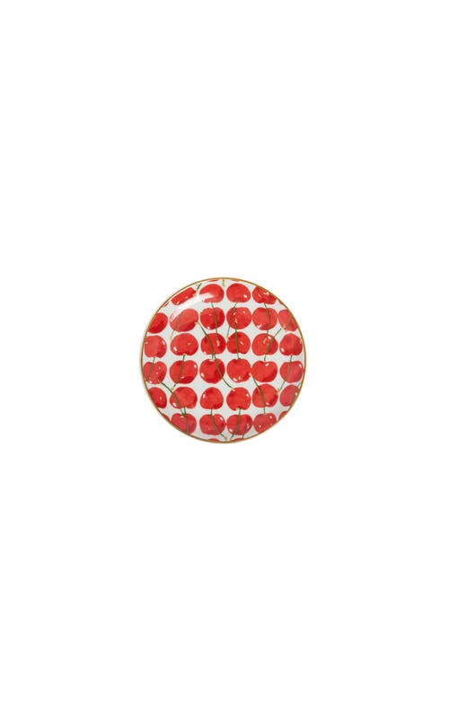 La Doublej Mini Plate In Red
