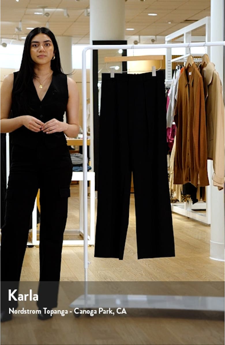 Classic Wide Leg Trousers, sales video thumbnail