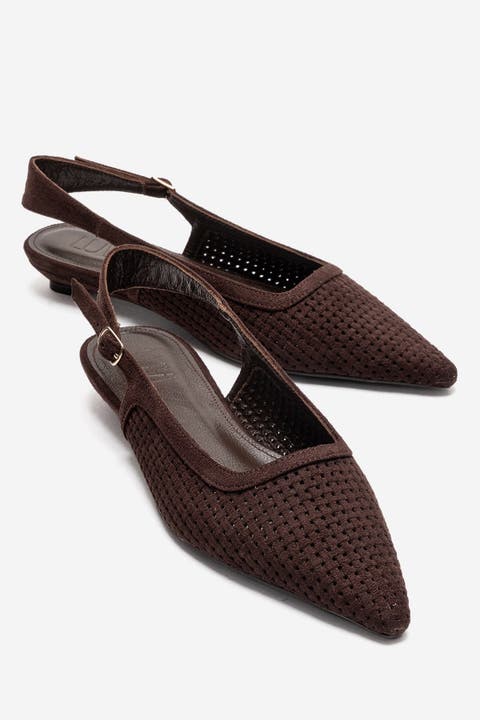 Aviva Slingback Pointed Toe Pump