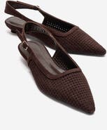 Prologue Shoes Aviva Slingback Pointed Toe Pump