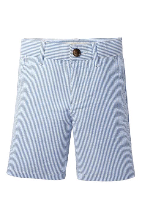 Boys' Organic Cotton Seersucker Short, Infant